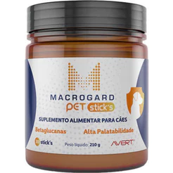 Suplemento Alimentar Macrogard Pet Sticks para Cães 30 Sticks 210g Avert