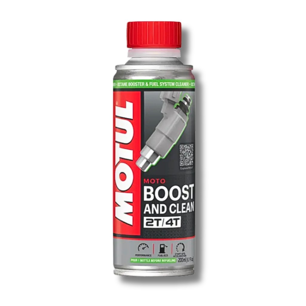 Aditivo Limpeza Moto Motocicleta Combustível Motul 0,200 ML Boost And Clean