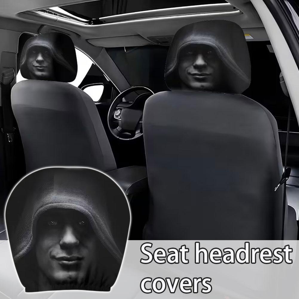 Capa Universal Para Encosto De Cabeça De Carro , Protetor De Descanso De Pescoço , Poliéster , Decoração De Interiores C