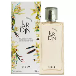 Perfume Deo Colônia Jardin Baunilha Feminino 100ml Ciclo Cosméticos Presente