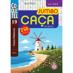 Coquetel Jumbo | Caça-Palavras 19 | Nível Fácil