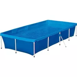 Piscina de Plástico Desmontável 3000 Litros Retangular Mor Standart