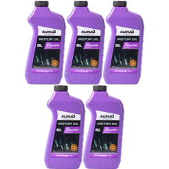 Kit 5L Óleo De Motor Mineral Radnaq 20W50 API SL 1 Litro