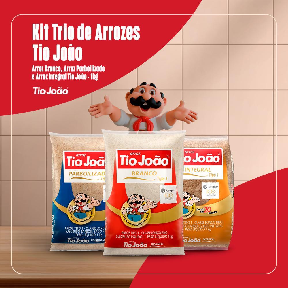 Kit Trio de Arrozes Tio João