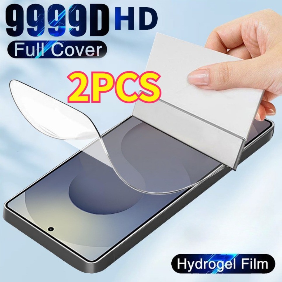 2Pcs HD Hydrogel Soft Film Protetor De Tela Para Samsung Galaxy S26 S25 S24 S23 S22 S21 S20 FE Ultra A55 A54 A53 A56 A57