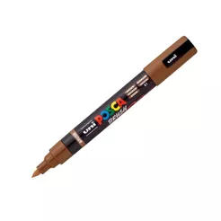 Caneta Posca PC-5MBR Brush Marrom uni-ball