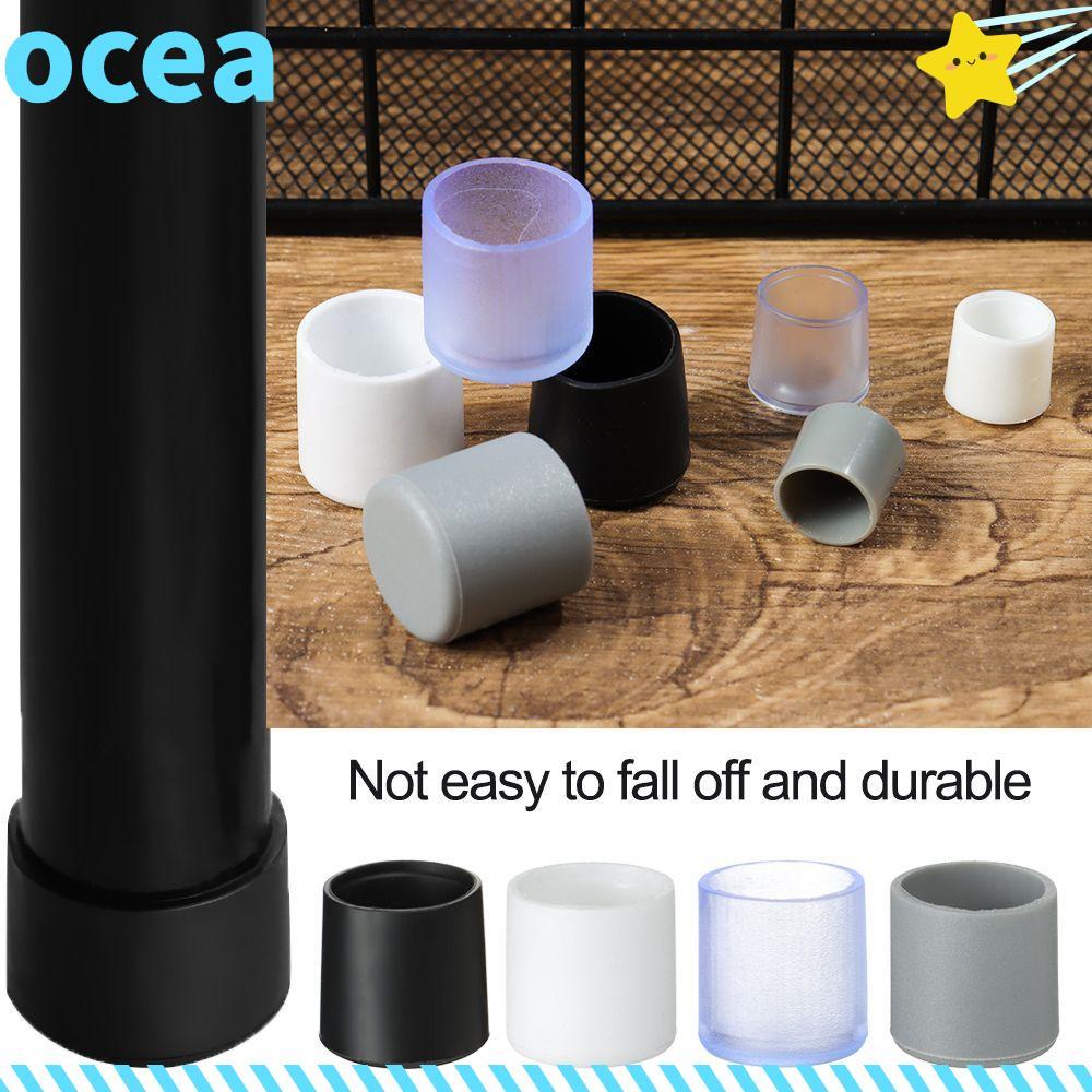 OCEA 10 Unidades/Conjunto Tampas Para Pernas De Cadeira Meias Copos De Mesa Capa Tubo De Plástico