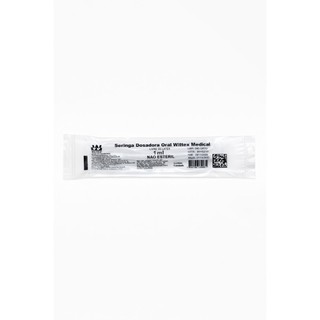 Seringa Dosadora Oral Não Estéril 01 ml Wiltex