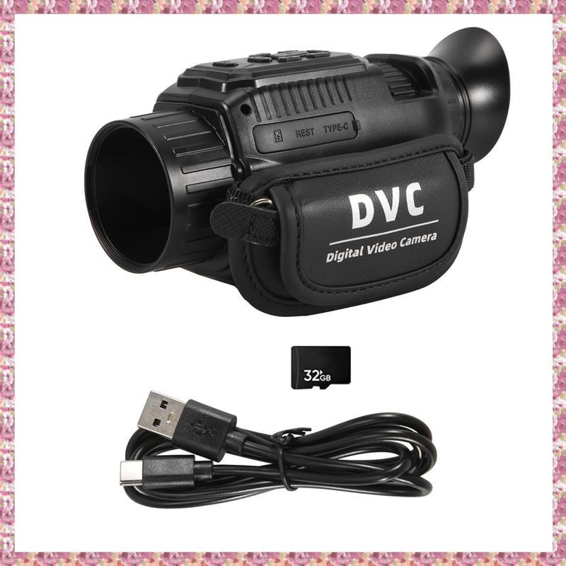 (Zsqa) Monocular De Visão Noturna 4K WIFI , Lente Macro Infravermelha De 68 Mp , Zoom Digital 28X Com Cartão 32G