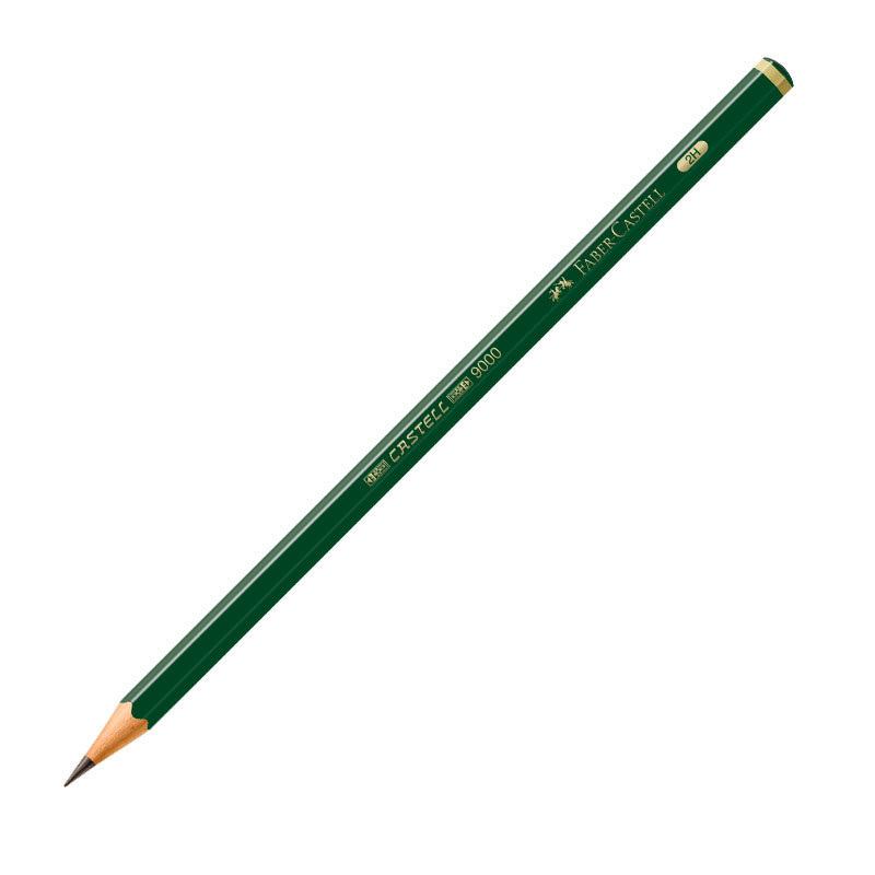 Lápis preto 2H 9000 319012 Faber-Castel