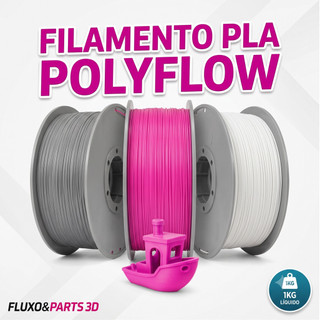 Filamento PLA Matte Polyflow - Filamento para Impressora 3D