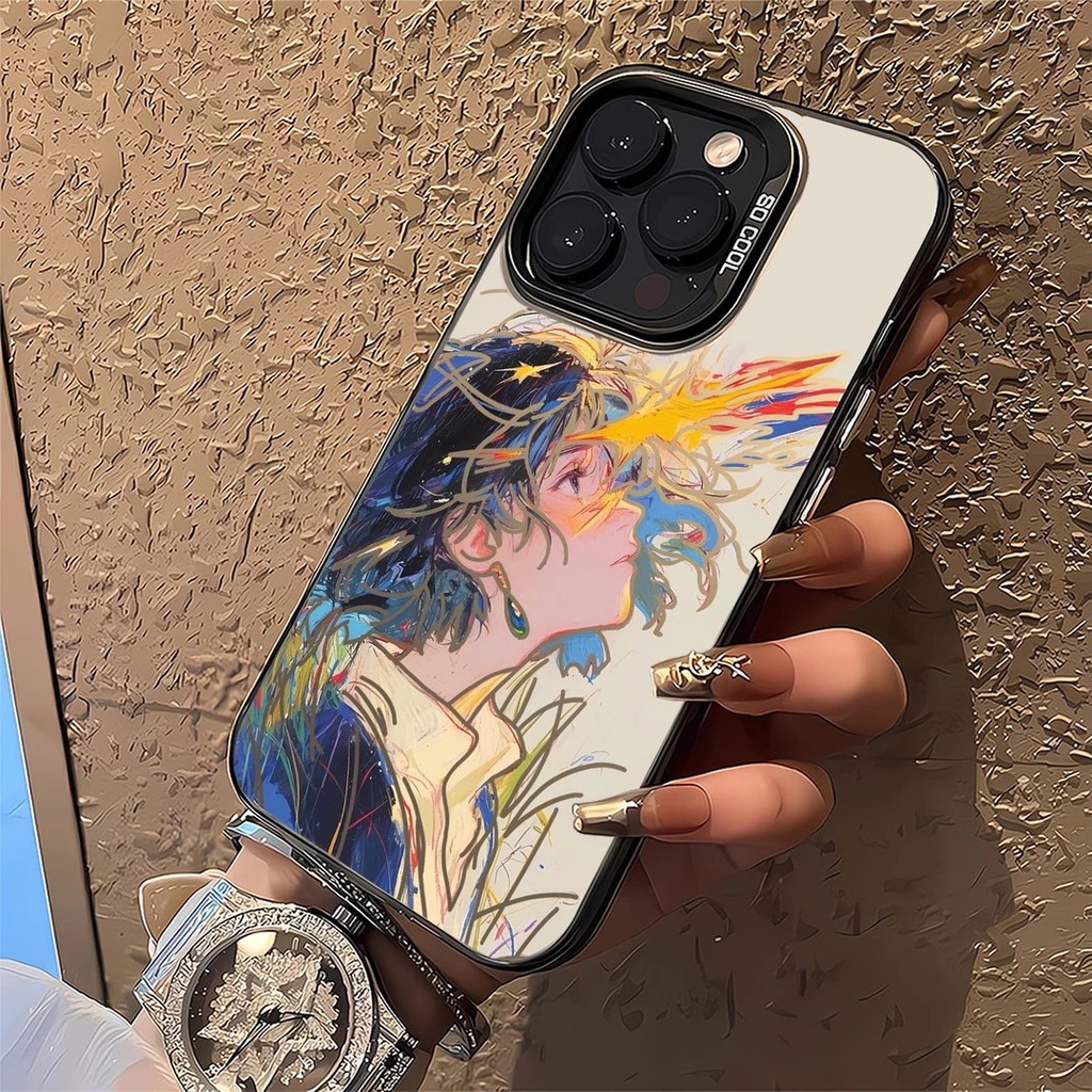 Estilo Japonês Menino Caso De Telefone Para Samsung A15 A54 A16 A06 A34 A23 A05 A55 A35 S24 S25 Plus Ultra silicone Anti