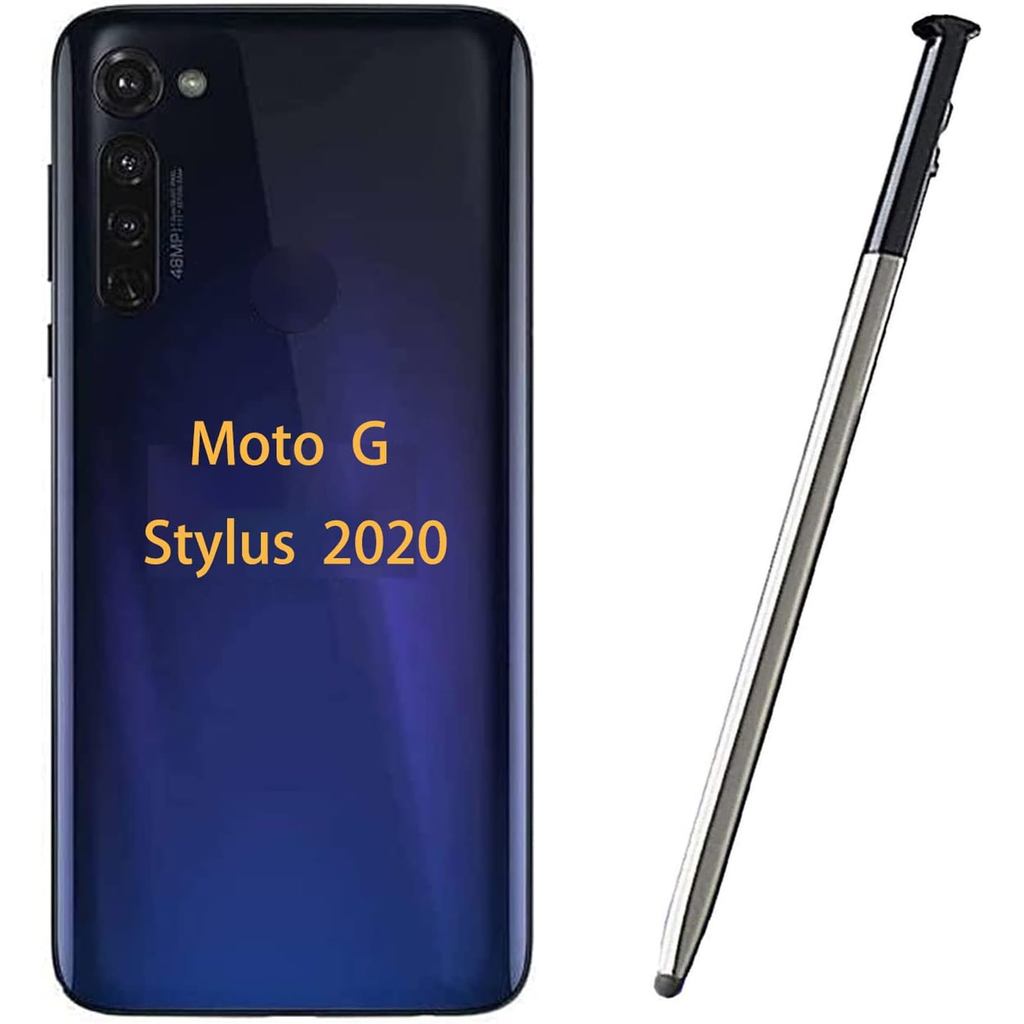 Caneta Stylus Preta para Moto G Stylus 2020, Peças de Substituição para Tela LCD