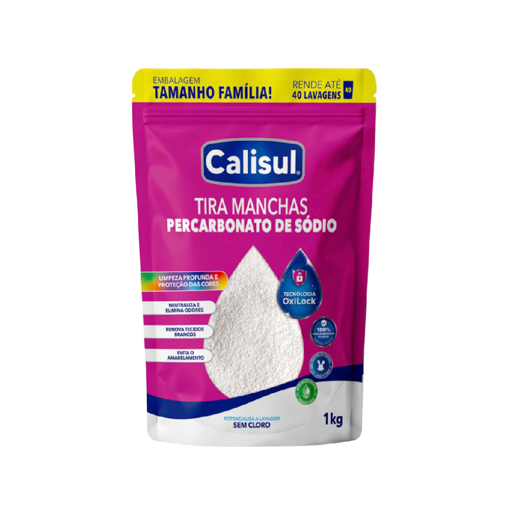 Tira Manchas Percarbonato De Sódio 1Kg Calisul