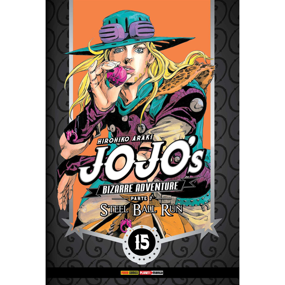 Mangá - Jojo's Bizarre Adventure - Parte 7 - Steel Ball Run 15 - Novo/Lacrado