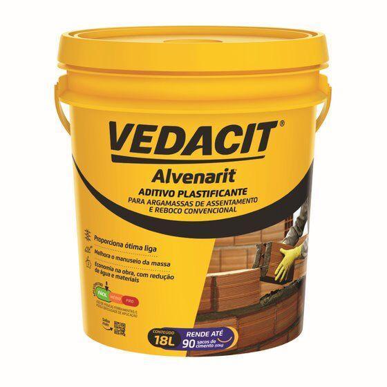 Aditivo Plastificante Alvenarit 18L Vedacit