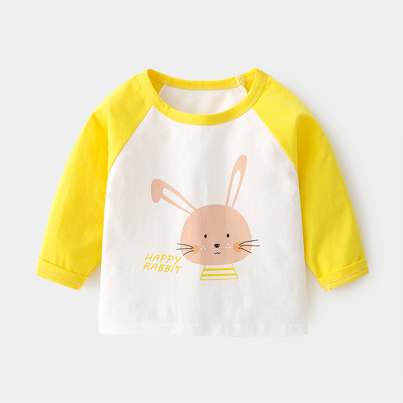 Bebê roupas de bebê meninos roupas de outono manga comprida fina camiseta primavera roupas primavera outono crianças beb
