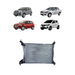 RADIADOR PALIO UNO MOBI FIORINO VIVACE GRAND 1.0 1.4 2011 2012 2013 2014 2015 2016 2017 2018 2019 MODELO VALEO