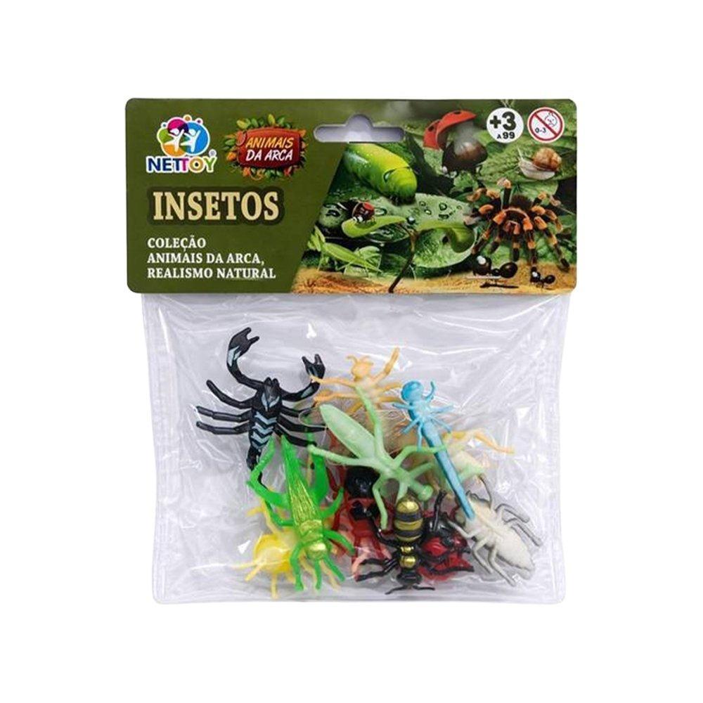 Conjunto Educativo Nettoy Insetos 12 Peças · foto 2
