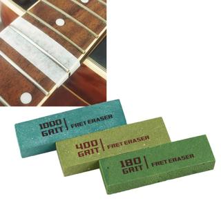 Conjunto de borrachas de polimento de traste de guitarra Mingzhe Kit de ferramentas de limpeza de cordas elétrica folk