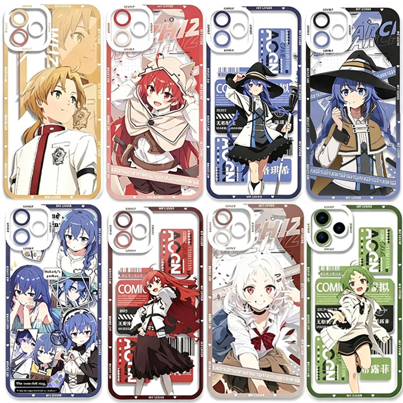 Anime Mushoku Tensei Casal Caso Para Samsung Galaxy A56 A26 A36 A57 A07 A55 A35 A16 A15 A53 A34 A54 A06 Telefone Embalag