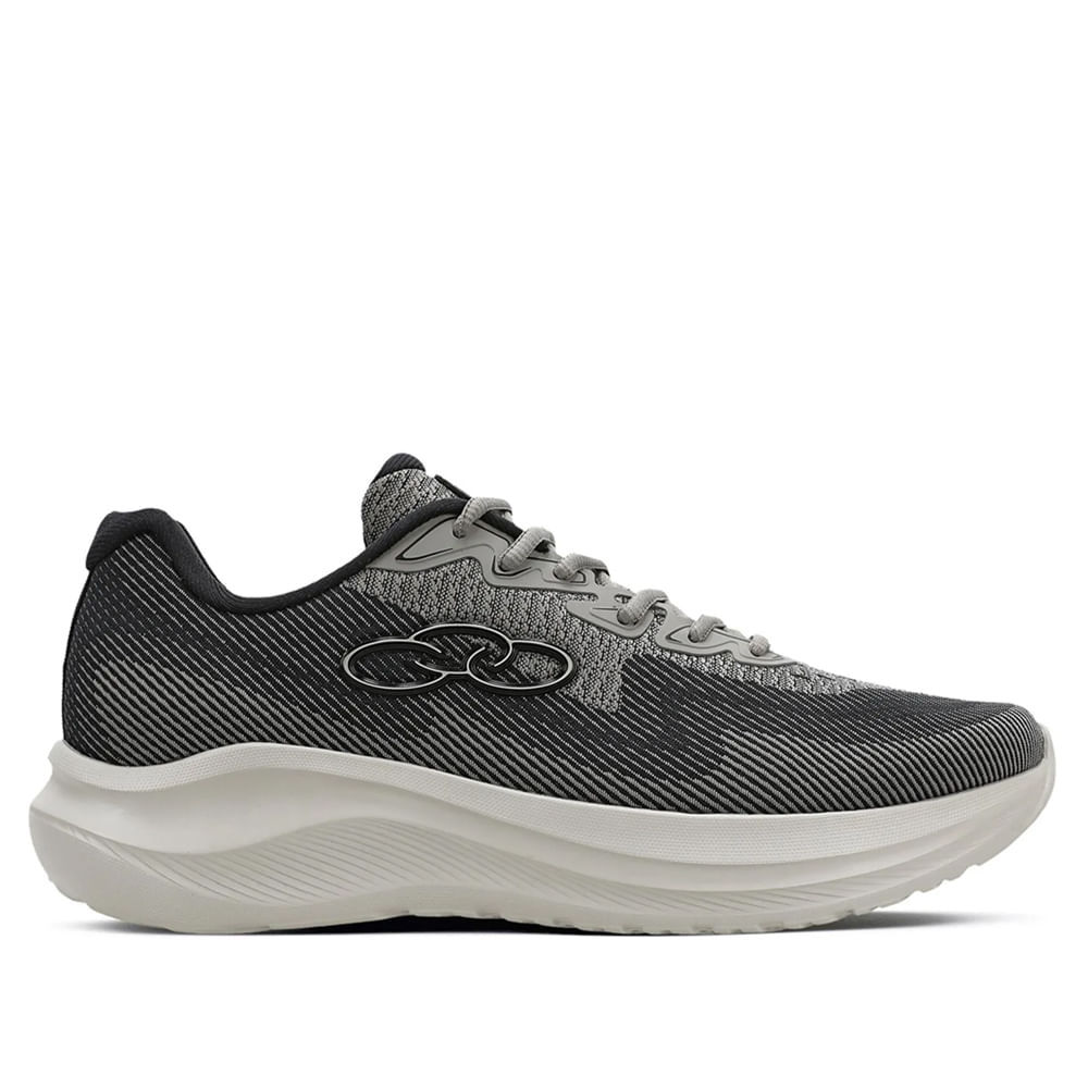 Tênis Masculino Olympikus Sagaz Cinza/Preto