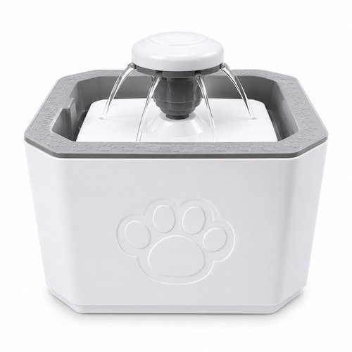 Fonte Bebedouro Automático Pets 20cm Modos Variados Água Potável Animal Estilo Moderno
