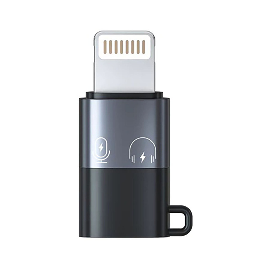Adaptador USB Tipo-C/Lightning OTG Para Iphone Mobilador Fone Microfone de Lapela Carregamento Transferência de Dados