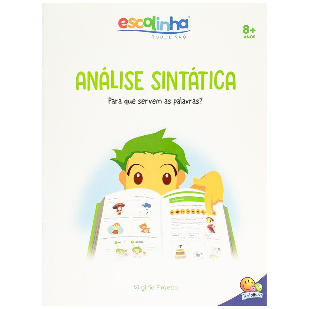 Livro Escolinha Gramática Fácil: Análise Sintática - Ed TodoLivro