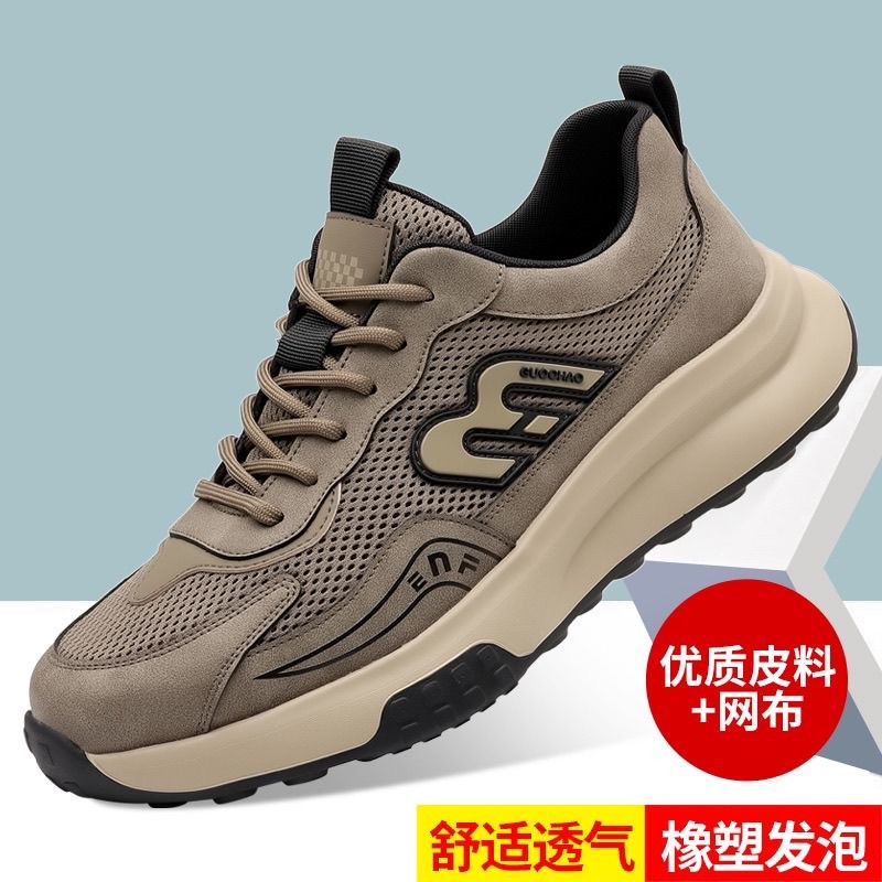 2026 primavera verão novo estilo esportes masculinos sapatos casuais confortáveis All-Match respirável Anti-deslizamento