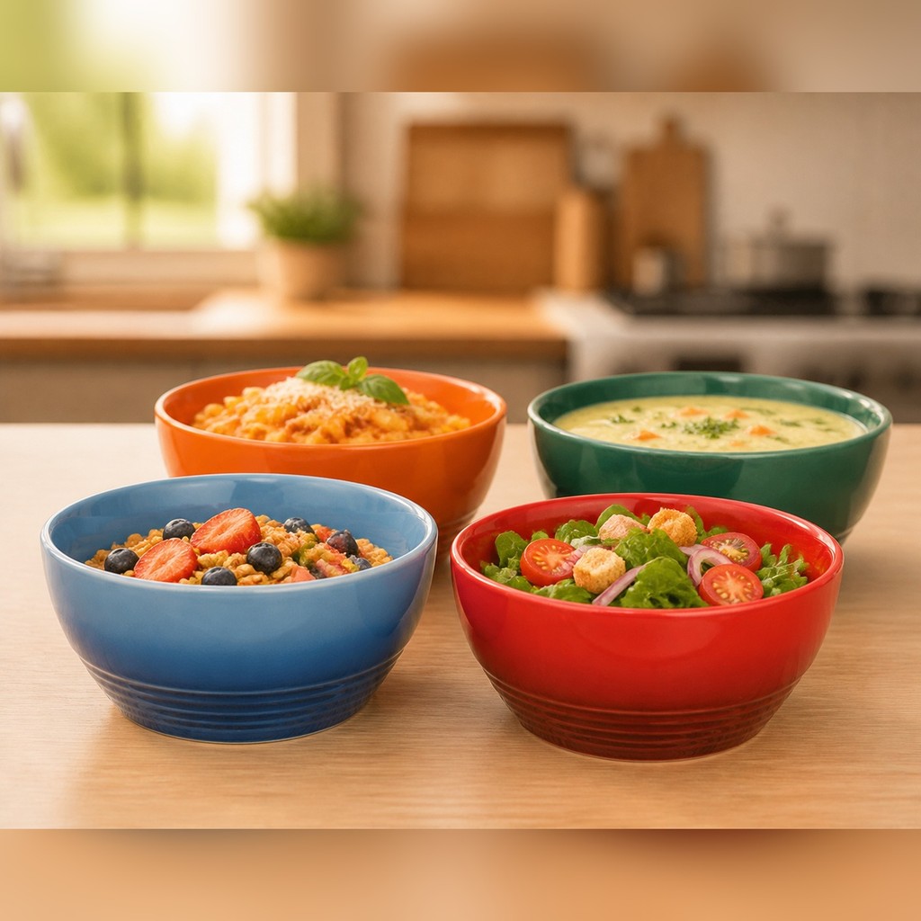 Tigela Bowl De Cerâmica Le Chef 350ml 4 Cores Hauskraft Premium
