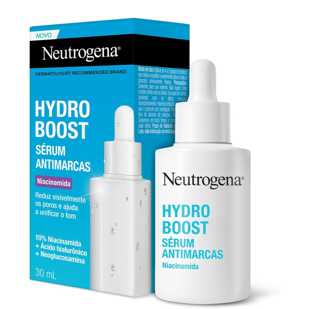 Sérum Facial Hydro Boost Neutrogena Niacinamida 30ml