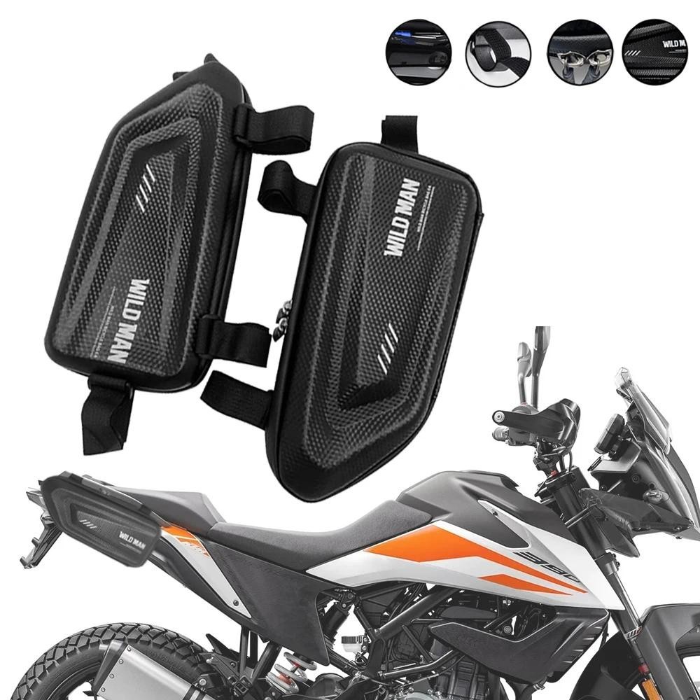 Para 390 adventure ADV 2020-2023 Bolsa Lateral Modificada Motocicleta Triangular À Prova D'água Rígida Acessórios Automo