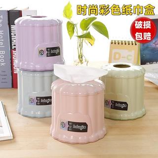 Desktop criativo simples rolo cilíndrico rolo de papel armazenamento rolo caixa de papel multifuncional caixa de tecido 