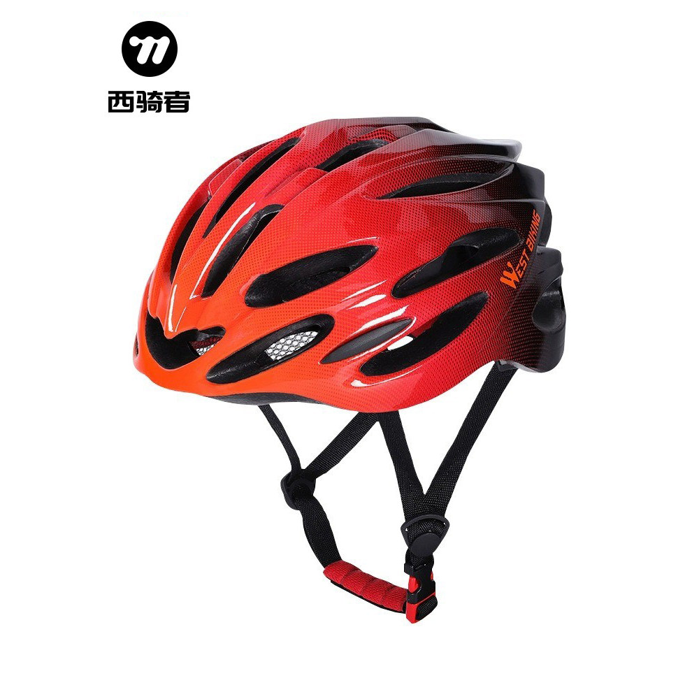 Capacete de bicicleta ocidental, verão, homens, mulheres, respirável, ciclismo, Mountain Bike, equipamento Ultra