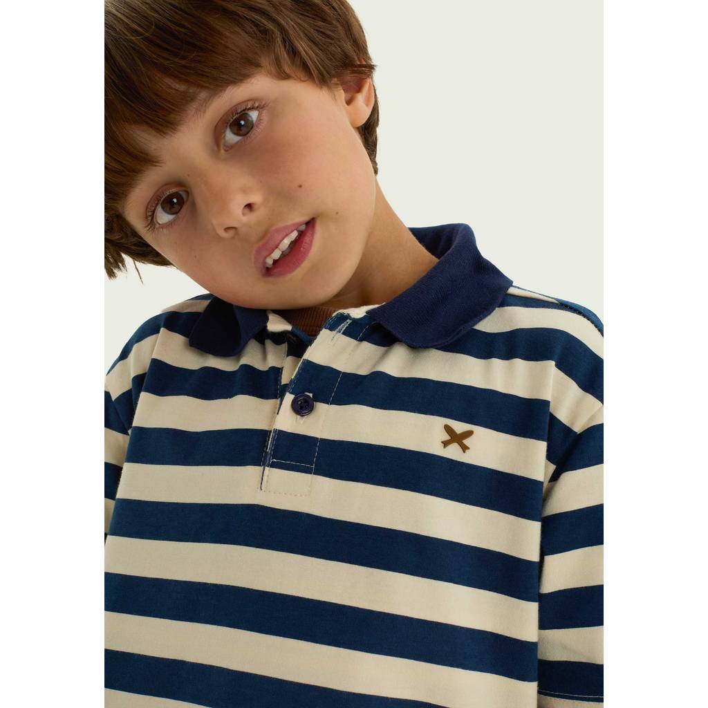 Polo Infantil Menino Com Estampa Super Cotton · foto 2