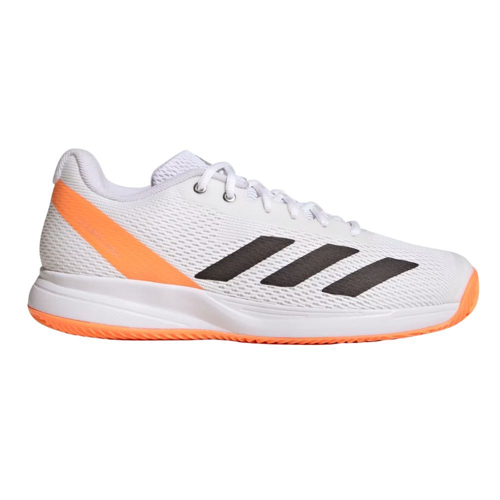 Tênis Adidas Courtflash Speed 2 Clay - Branco e Laranja