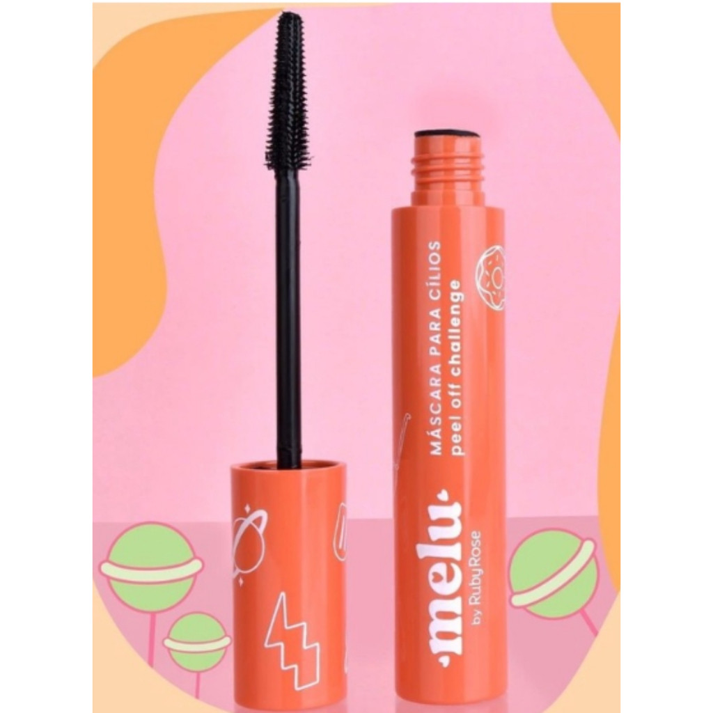 Máscara de Cílios Melu Ruby Rose Peel Off 14,5g