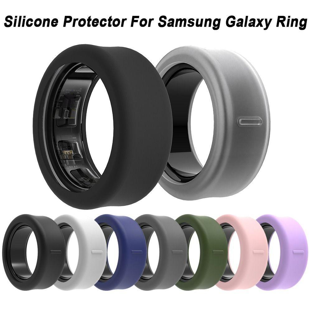 MYRON1 Smart Ring Protetor , Capa De Silicone Elástica Resistente Ao Suor , Para Anel Galaxy