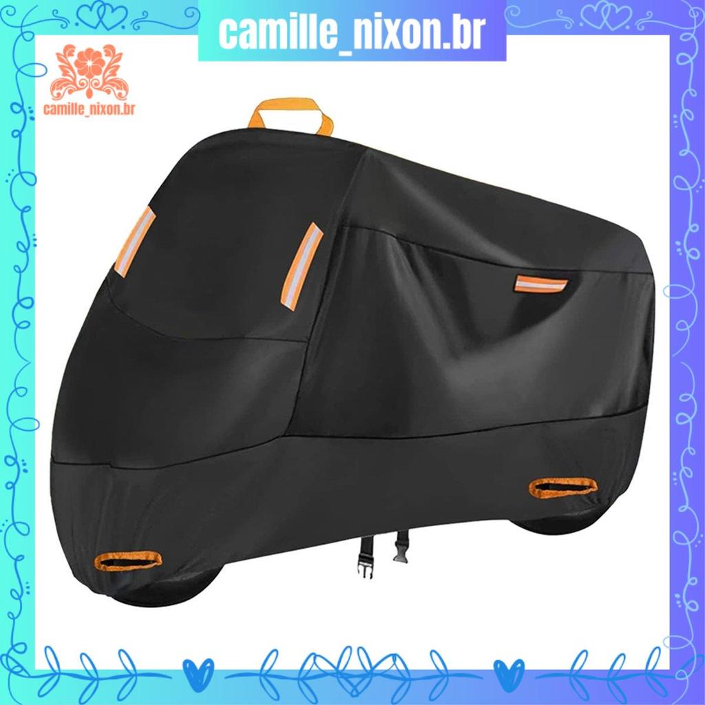 Capa De Motocicleta À Prova D'água Para Todas As Estações , De Poeira , Proteção UV , Scooter Ao Ar Livre 210D , Resiste