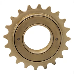 Catraca Roda Livre Coroa Esferada Dourada Bike Mtb 20 Dentes Bicicleta Monark Tropical Caloi Beach