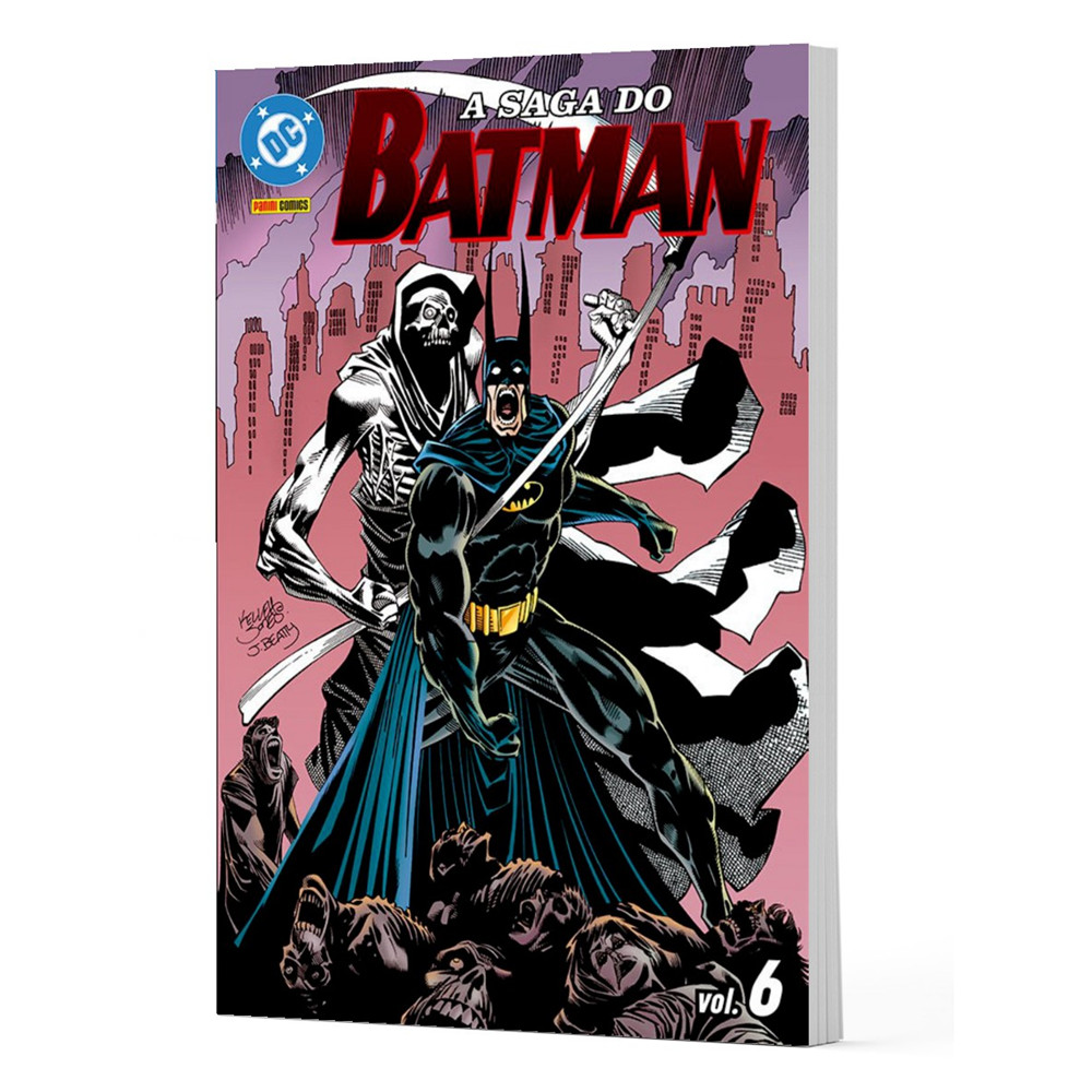 DC - A Saga Do Batman Vol. 6/62 - Novo/Lacrado — imagem 2 de 2