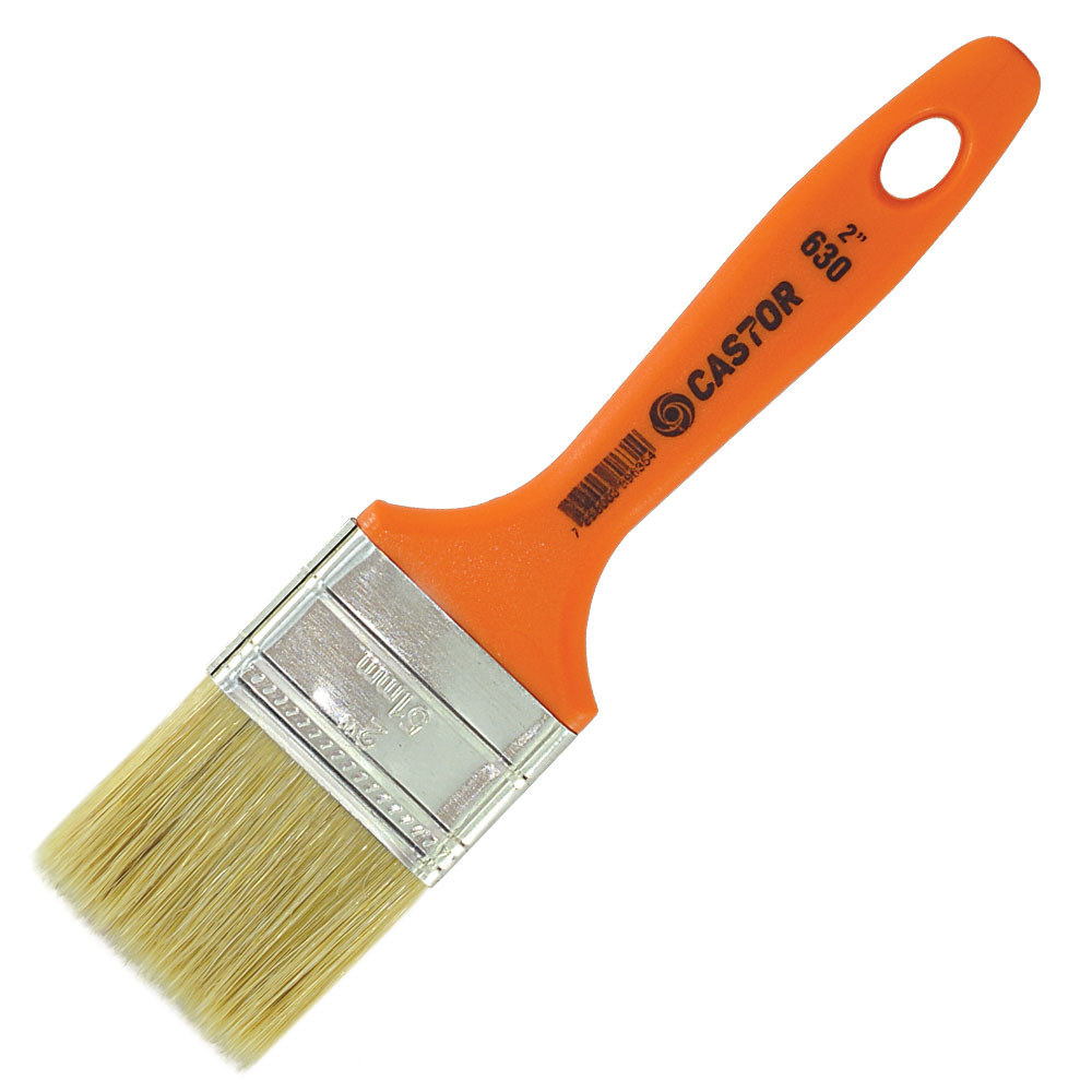 Trincha para Pintura Cerdas Brancas Série 630 - Castor