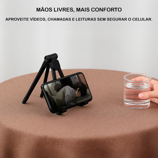 Apoio Suporte Base Mesa Notebook Celular Ajustável Dobrável