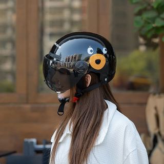 Capacete de motocicleta elétrica quatro estações Universal meio capacete guarda-sol capacete protetor solar
