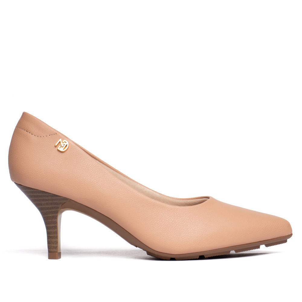 Scarpin Feminino Modare Napa Salto Baixo Nude