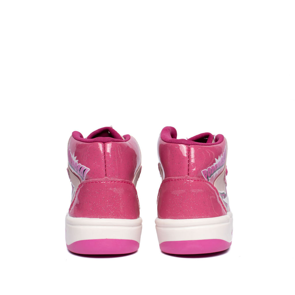 Tênis Infantil Dos Rosa Botinha Cano Médio Rosa Claro/Pink · foto 2