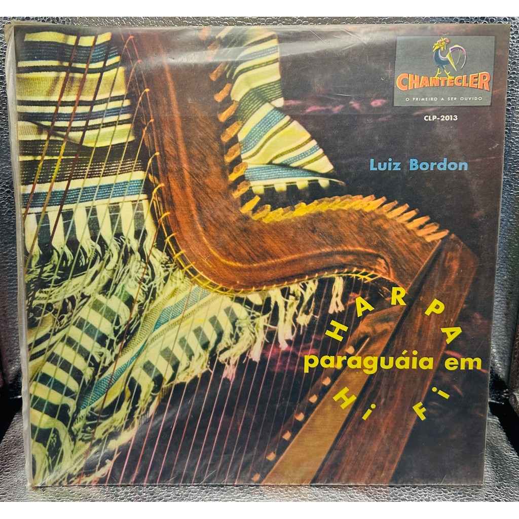 Lp - Luis Bordon - Harpa Paraguaia  em HI - FI