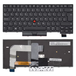 Teclado Fru:01ax573 Notebook compatível com Lenovo Thinkpad T470 Abnt2 Br