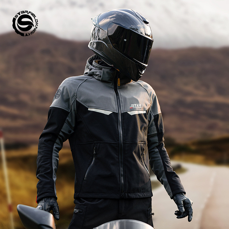 Star rider motocicleta camisa de ciclismo masculino camisa de corrida de motocicleta resistente a choques camisa de pilo